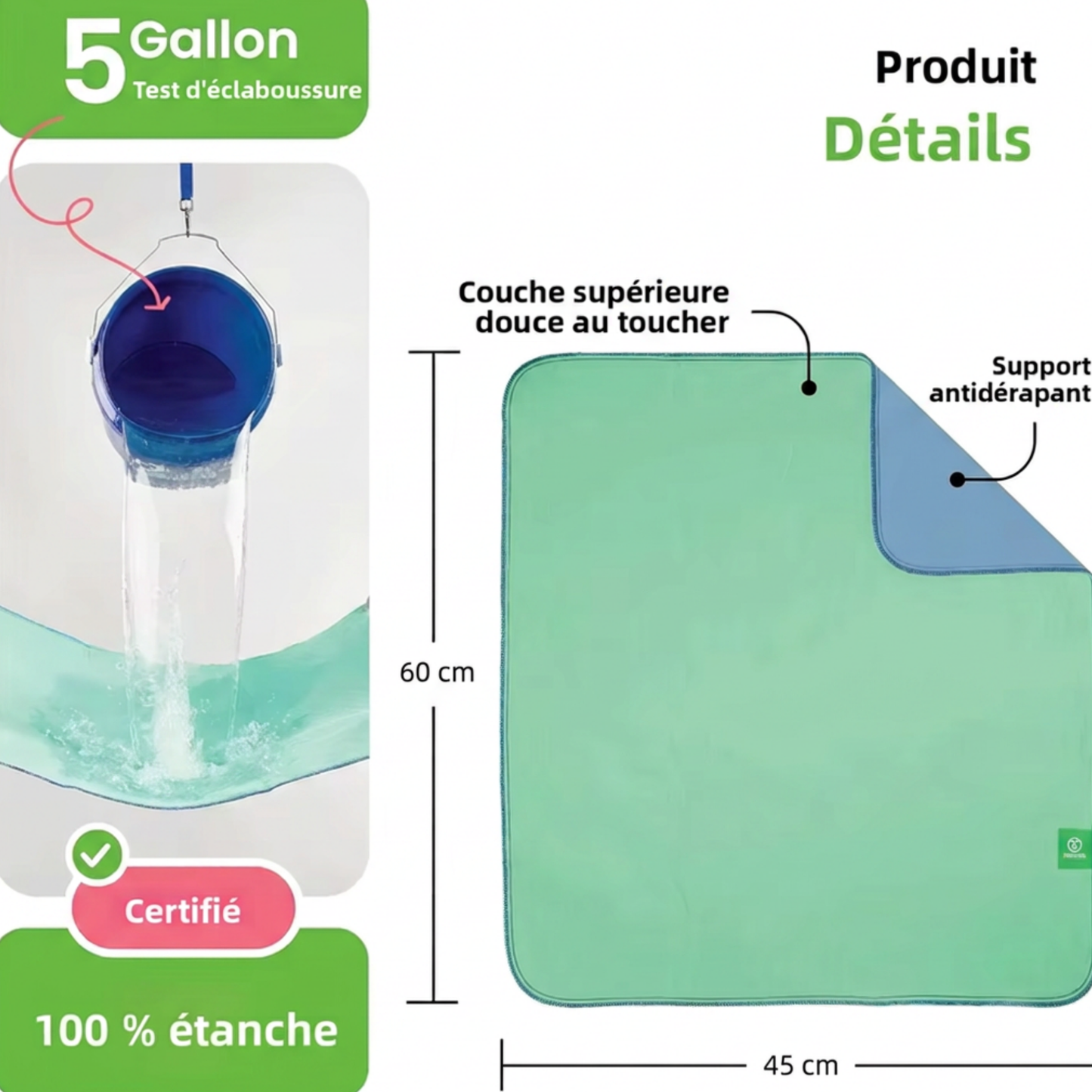 Safy protect - Lavable et réutilisable